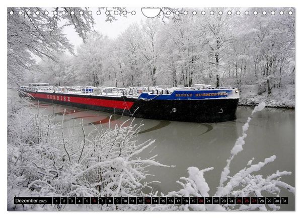 Produktbild: Der Mittellandkanal - 325 Kilometer Wasserstra&szlig;e (Wandkalender 2026 DIN A4 quer), CALVENDO Monatskalender