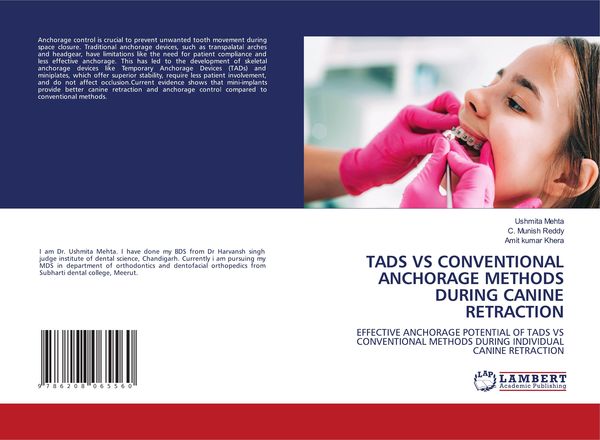 Produktbild: Tads Vs Conventional Anchorage Methods During Canine Retraction