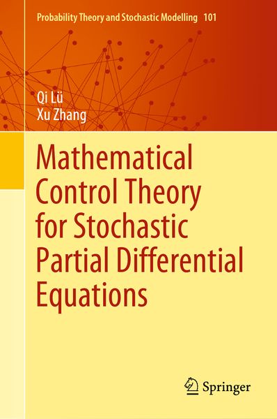 Produktbild: Mathematical Control Theory for Stochastic Partial Differential Equations