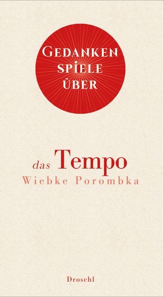Produktbild: Gedankenspiele &uuml;ber das Tempo