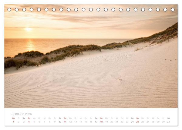 Produktbild: Sehnsucht Sylt (Tischkalender 2026 DIN A5 quer), CALVENDO Monatskalender