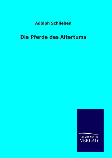 Produktbild: Die Pferde des Altertums