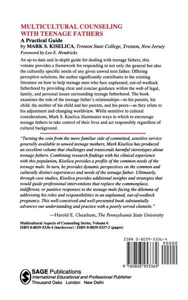 Produktbild: Multicultural Counseling with Teenage Fathers