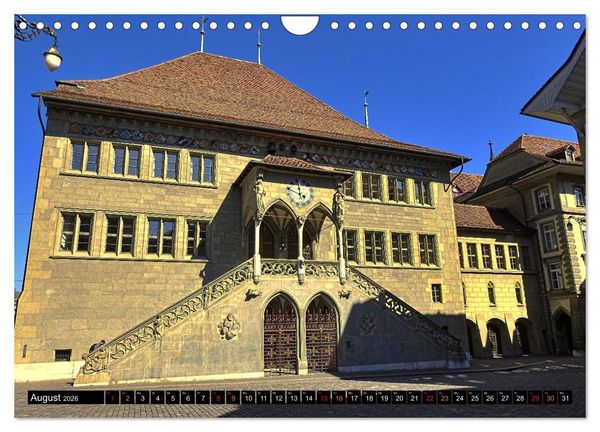 Produktbild: BERN - Vom B&auml;rengraben bis Zytglogge (Wandkalender 2026 DIN A4 quer), CALVENDO Monatskalender