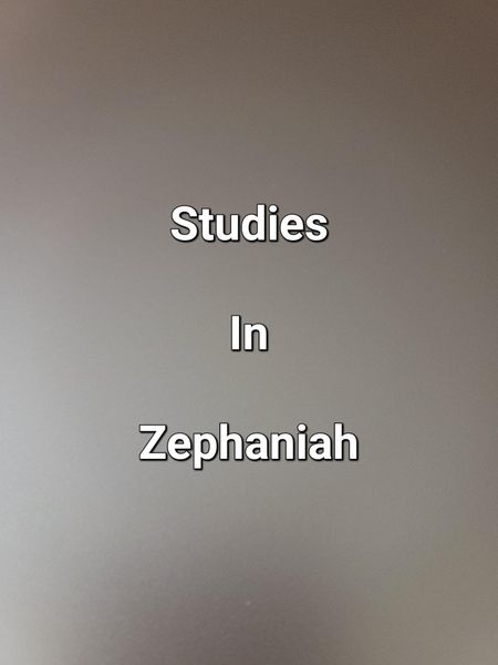 Produktbild: Studies In Zephaniah