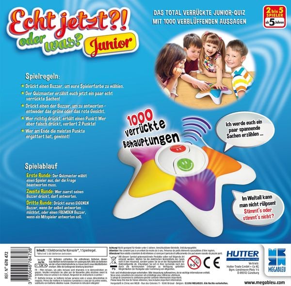 Produktbild: Megableu: Echt jetzt?! oder was? JUNIOR