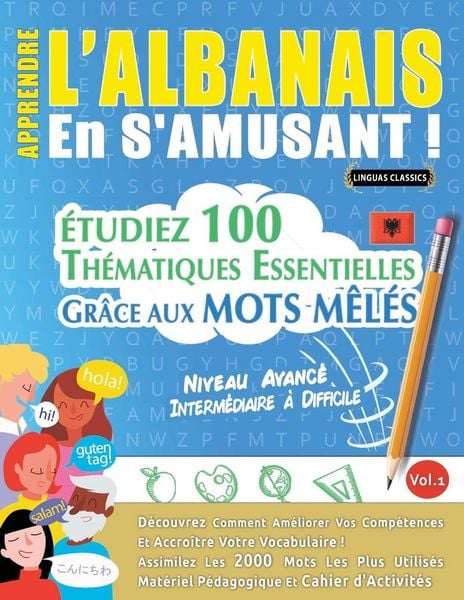 Produktbild: APPRENDRE L'ALBANAIS EN S'AMUSANT - NIVEAU AVANC&Eacute;