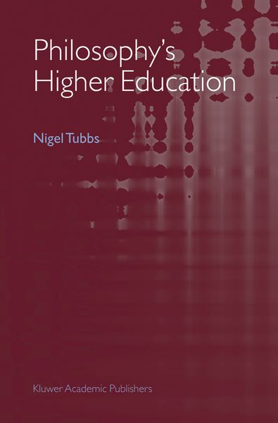 Produktbild: Philosophy's Higher Education