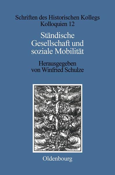 Produktbild: St&auml;ndische Gesellschaft und Soziale Mobilit&auml;t
