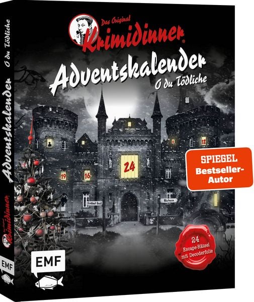 Produktbild: Der offizielle Escape-Adventskalender zum Original Krimidinner&reg;: O du T&ouml;dliche &ndash; Weihnachten bei den Ashtonburrys