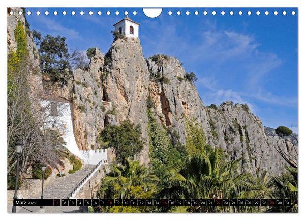 Produktbild: Costa Blanca - Spaniens wei&szlig;e K&uuml;ste (Wandkalender 2026 DIN A4 quer), CALVENDO Monatskalender
