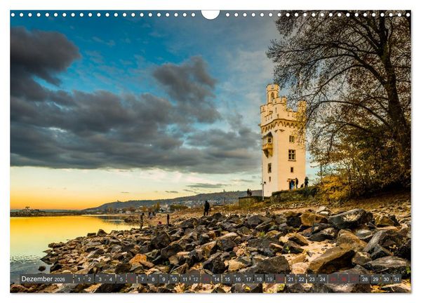 Produktbild: Bingen - Tor zum Mittelrhein (Wandkalender 2026 DIN A3 quer), CALVENDO Monatskalender