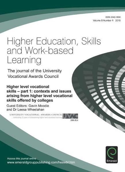Produktbild: Higher level vocational skills - part 1