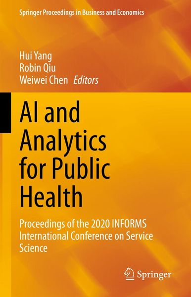Produktbild: AI and Analytics for Public Health