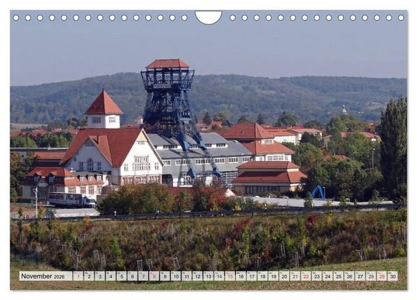 Produktbild: Mittel-Th&uuml;ringen (Wandkalender 2026 DIN A4 quer), CALVENDO Monatskalender