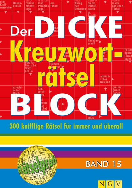 Produktbild: Der dicke Kreuzwortr&auml;tsel-Block Band 15
