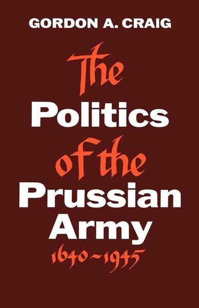 Produktbild: The Politics of the Prussian Army