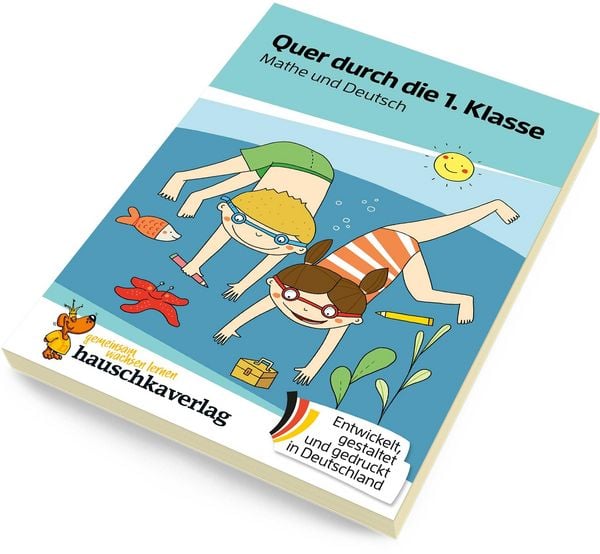 Produktbild: Mathe und Deutsch 1. Klasse &Uuml;bungsblock