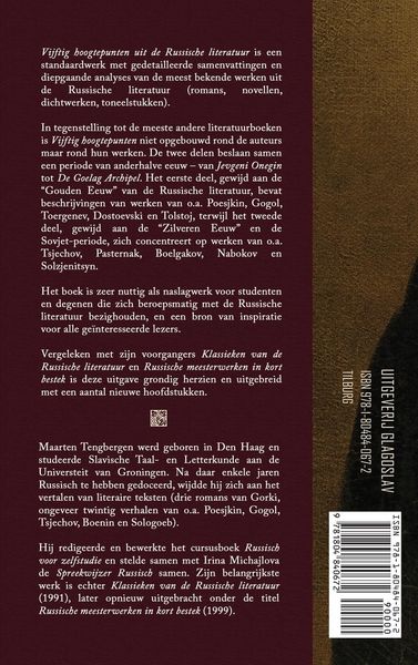 Produktbild: Vijftig hoogtepunten uit de Russische literatuur
