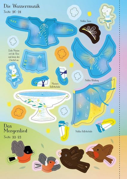 Produktbild: Mein erstes Anziehpuppen-Stickerbuch: Flora, die kleine Feen-Ballerina