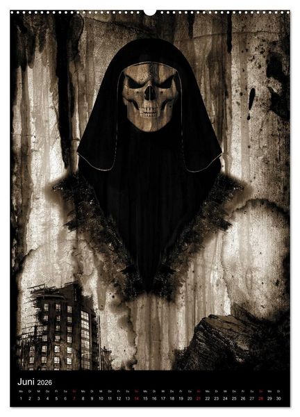 Produktbild: S.O.D. - Skulls Of Death Vol. I - Totenkopf Artworks (Wandkalender 2026 DIN A2 hoch), CALVENDO Monatskalender