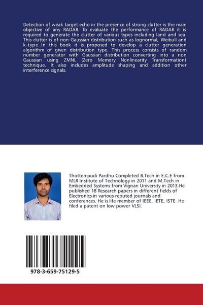 Produktbild: Generation and Simulation of Clutter for RADAR Testing Using FPGA