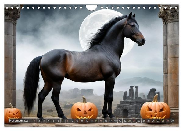 Produktbild: Sch&ouml;ne wilde Mustangs (Wandkalender 2026 DIN A4 quer), CALVENDO Monatskalender