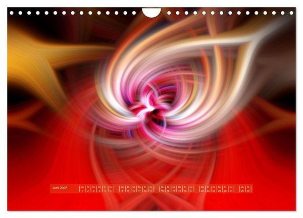 Produktbild: Zen der Farben - Meditative Bilder (Wandkalender 2026 DIN A4 quer), CALVENDO Monatskalender