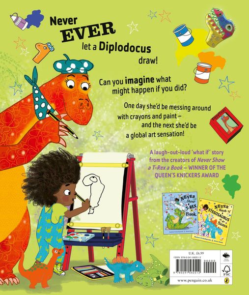Produktbild: Never Let a Diplodocus Draw