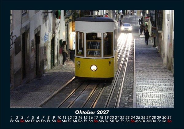 Produktbild: Lissabon 2027 Fotokalender DIN A5