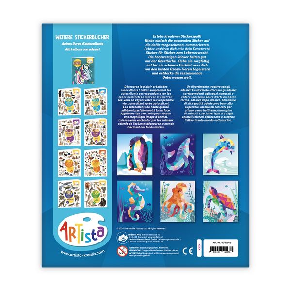 Produktbild: Sticker Painting Buch Ocean (MQ3)