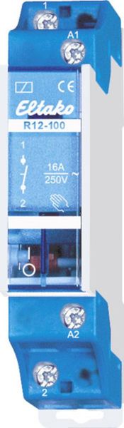 Eltako R12-100-230V Schaltrelais Nennspannung: 230 V Schaltstrom (max.): 16 A 1 Schließer 1 St.