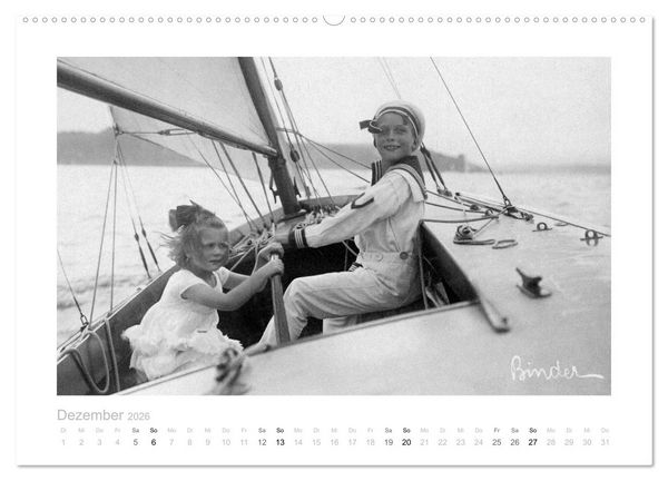 Produktbild: Unter Segeln und auf See (Wandkalender 2026 DIN A2 quer), CALVENDO Monatskalender