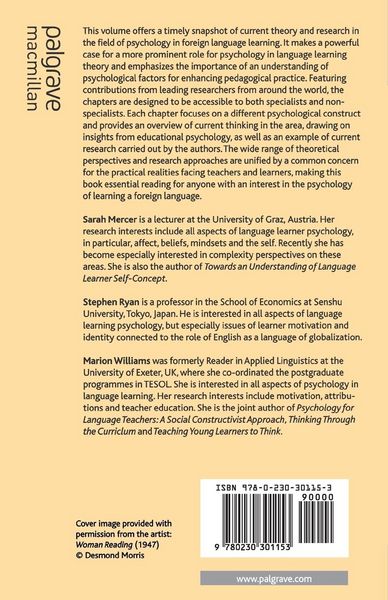 Produktbild: Psychology for Language Learning