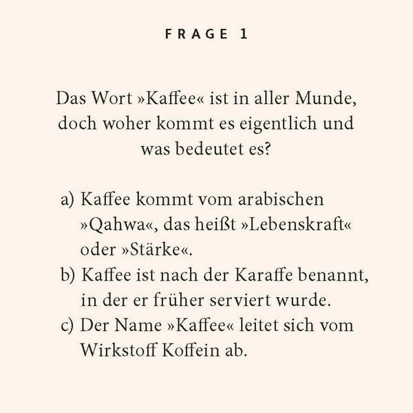 Produktbild: Kaffee-Quiz