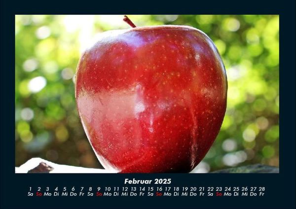 Produktbild: Obstkalender 2025 Fotokalender DIN A4
