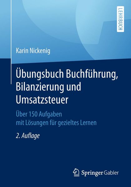 Produktbild: &Uuml;bungsbuch Buchf&uuml;hrung, Bilanzierung und Umsatzsteuer