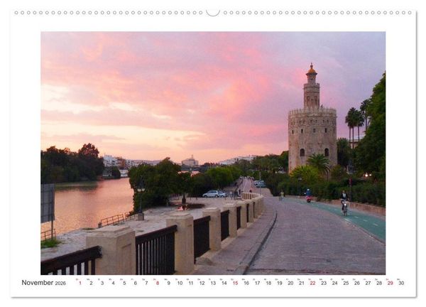 Produktbild: Sevilla Eine Stadt zum Tr&auml;umen (Wandkalender 2026 DIN A2 quer), CALVENDO Monatskalender