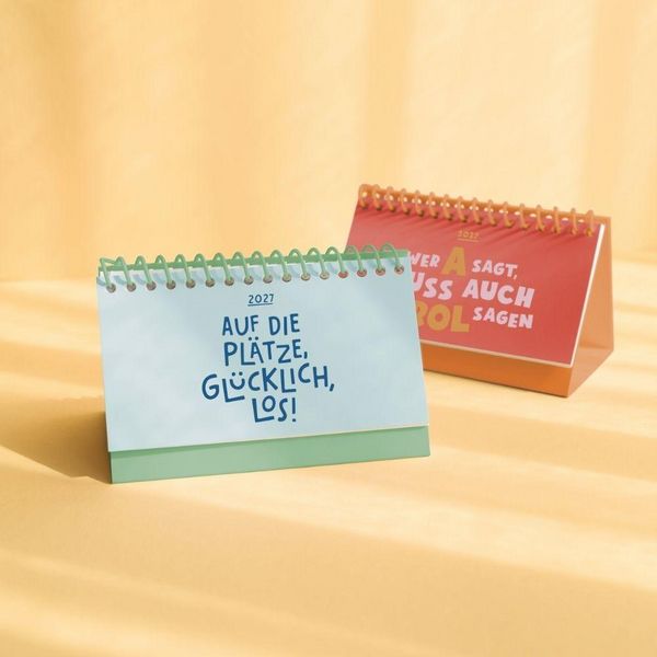 Produktbild: Mini-Kalender Colour Up 2027 Ich habs gut, ich hab dich