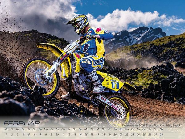 Produktbild: Motocross Artwork Edition Kalender 2027