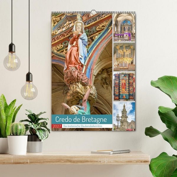 Produktbild: Credo de Bretagne, das bretonische Glaubensbekenntnis (Wandkalender 2027 DIN A2 hoch), CALVENDO Monatskalender