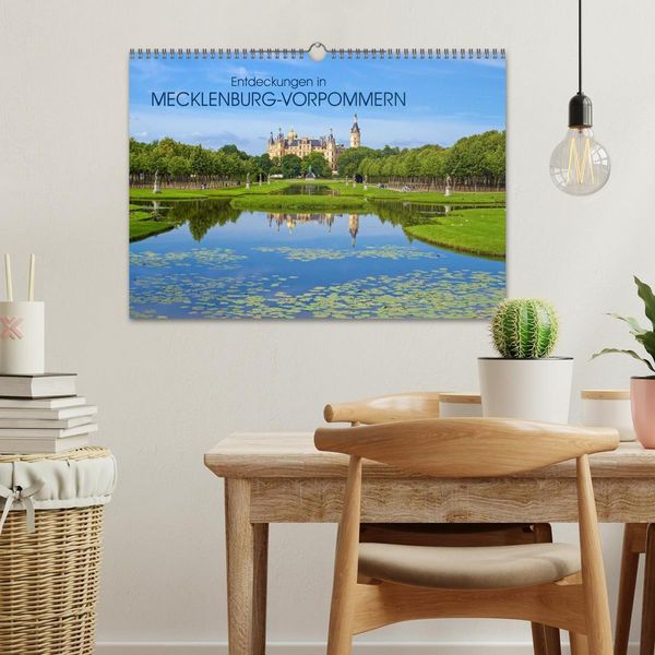 Produktbild: Entdeckungen in Mecklenburg-Vorpommern (Wandkalender 2027 DIN A3 quer), CALVENDO Monatskalender