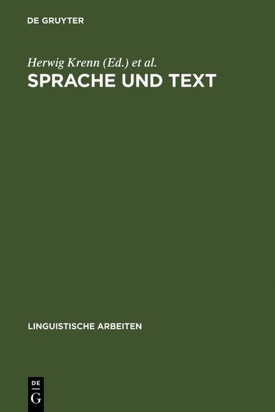Produktbild: Sprache und Text