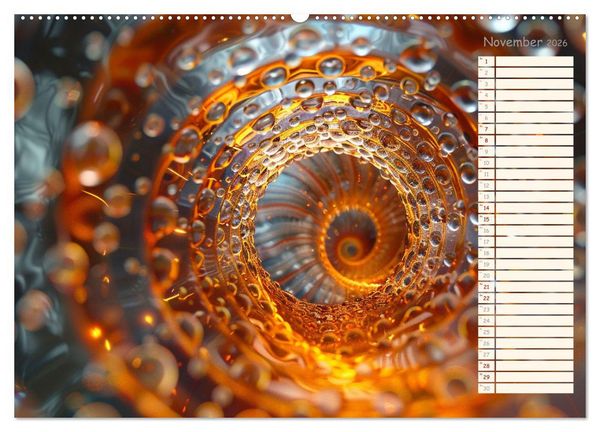 Produktbild: Elegante Wunderwelten (hochwertiger Premium Wandkalender 2026 DIN A2 quer), Kunstdruck in Hochglanz