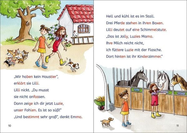 Produktbild: Die besten Silbengeschichten zum Lesenlernen - Pferde und Ponys