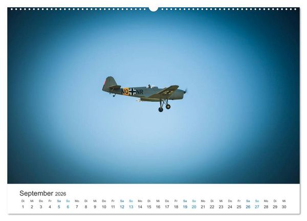 Produktbild: AVIATION CLASSICS seen by custompix.de (Wandkalender 2026 DIN A2 quer), CALVENDO Monatskalender