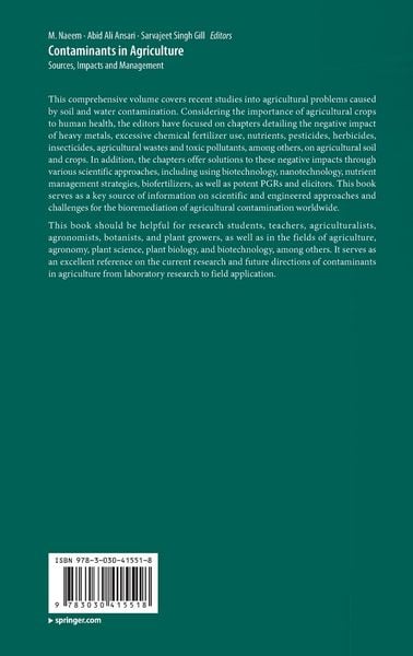 Produktbild: Contaminants in Agriculture