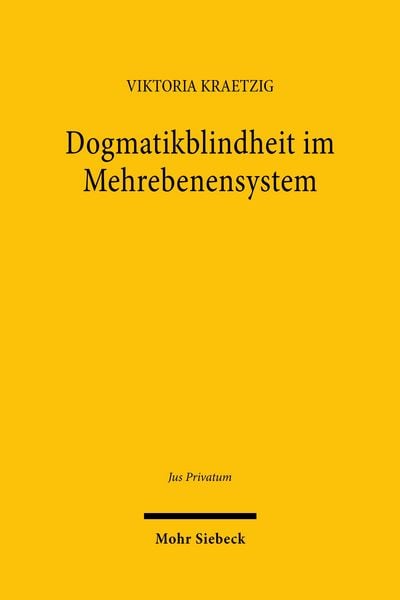 Produktbild: Dogmatikblindheit im Mehrebenensystem