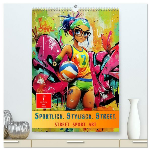 Sportlich. Stylisch. Street. (hochwertiger Premium Wandkalender 2026 DIN A2 hoch), Kunstdruck in Hochglanz