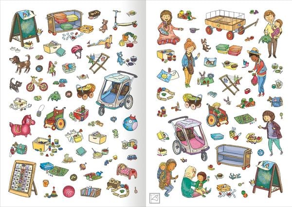Produktbild: Mein Stickerheft – Kindergarten